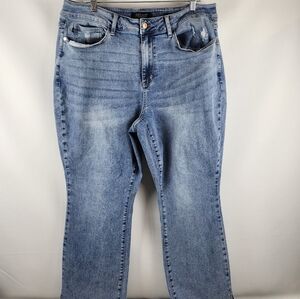 Judy Blue Women's Boot Cut Jeans - Light Blue